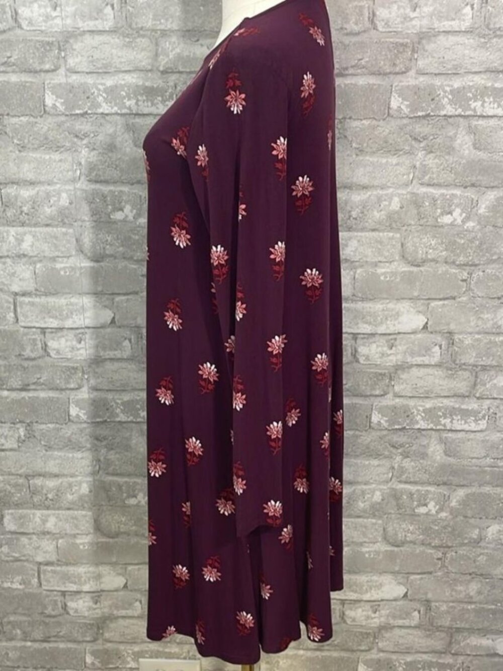 Long Sleeve Jersey Knit Dress